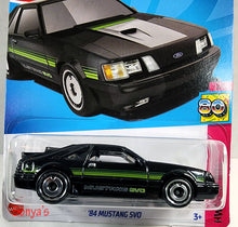 Load image into Gallery viewer, Hot Wheels Black 84 Mustang SVO 2023
