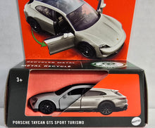 Load image into Gallery viewer, Matchbox Moving Parts Grey Porsche Taycan GTS Sport Turismo 2025

