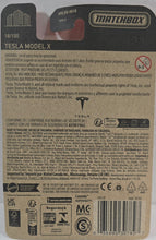 Load image into Gallery viewer, Matchbox Red Tesla Model X 2024
