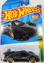 Load image into Gallery viewer, Hot Wheels Black Pagani Zonda R 2022
