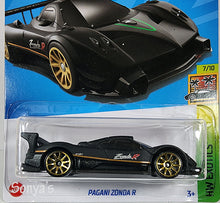 Load image into Gallery viewer, Hot Wheels Black Pagani Zonda R 2022
