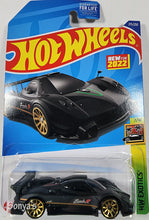 Load image into Gallery viewer, Hot Wheels Black Pagani Zonda R 2022
