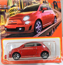 Load image into Gallery viewer, Matchbox Red 2019 Fiat 500 Turbo
