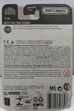 Load image into Gallery viewer, Matchbox Red 2019 Fiat 500 Turbo
