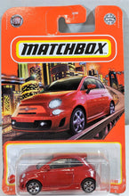Load image into Gallery viewer, Matchbox Red 2019 Fiat 500 Turbo
