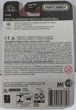 Load image into Gallery viewer, Matchbox 2019 VW Beetle Convertible
