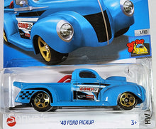 Load image into Gallery viewer, Hot Wheels Blue 49 ford Pickup 2022
