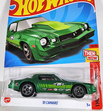 Load image into Gallery viewer, Hot Wheels Green 81 Camaro 2022
