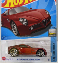 Load image into Gallery viewer, Hot Wheels Red Alfa Romeo BC Competizione 2022
