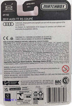 Load image into Gallery viewer, Matchbox Red 2019 Audi TT RS Coupe 2022
