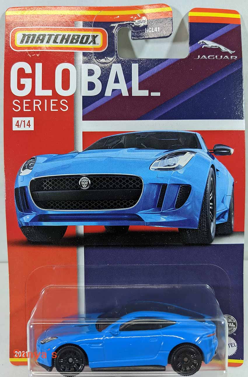 Matchbox Blue 15 Jaguar F-Type Coupe 2022