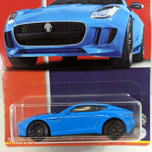 Load image into Gallery viewer, Matchbox Blue 15 Jaguar F-Type Coupe 2022
