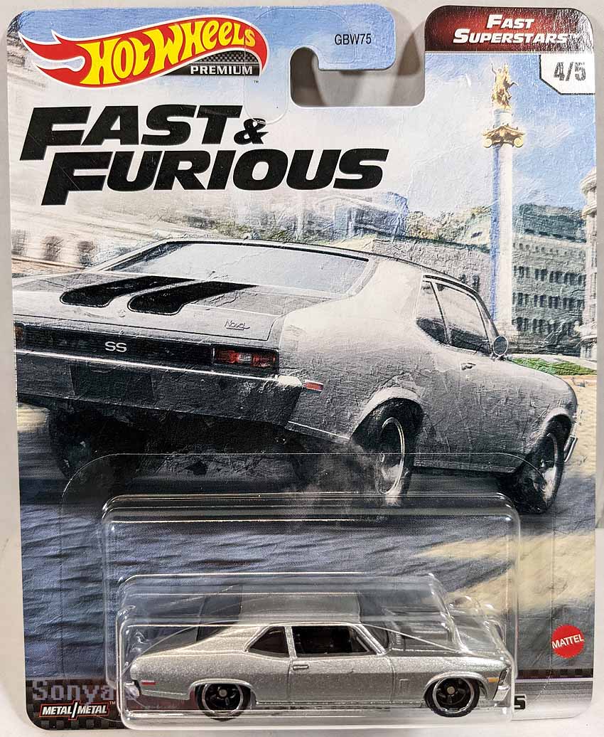 Hot Wheels Premium 70 Chevy Nova SS
