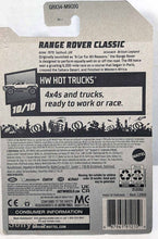 Load image into Gallery viewer, Hot Wheels Range Rover Classic
