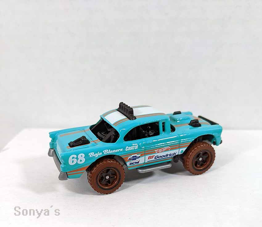Hot Wheels Turquoise Big Air Bel Air 2021 Loose