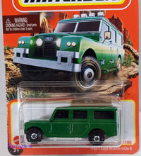 Load image into Gallery viewer, Matchbox 1965 Green Land Rover Gen II 2021
