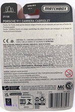 Load image into Gallery viewer, Matchbox Green Porsche 911 Carrera Cabriolet 2022
