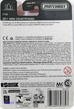 Load image into Gallery viewer, Matchbox Blue 2011 Mini Countryman 2022
