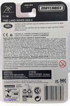 Load image into Gallery viewer, Matchbox 1965 Green Land Rover Gen II 2021
