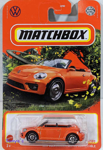 Matchbox 2019 Volkswagen Beetle Convertible