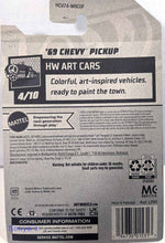 Load image into Gallery viewer, Hot Wheels Art Cars 69 Chevy Pickup 2022
