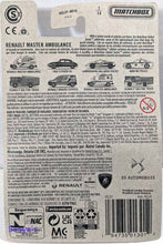 Load image into Gallery viewer, Matchbox Global Renault Master Ambulance French 2022
