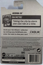 Load image into Gallery viewer, Hot Wheels Deora III card
