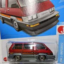 Load image into Gallery viewer, Hot Wheels Red 1986 Toyota Van 2022
