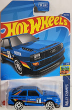 Load image into Gallery viewer, Hot Wheels Blue 84 Audi Sport Quattro 2022
