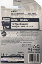 Load image into Gallery viewer, Hot Wheels Red Lolux 2022
