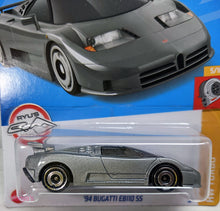 Load image into Gallery viewer, Hot Wheels Silver 94 Bugatti EB110 SS 2022
