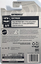 Load image into Gallery viewer, Hot Wheels Gray Batmobile 2022
