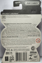 Load image into Gallery viewer, Matchbox Green Chevy Suburban Moving Parts 2022
