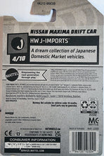 Load image into Gallery viewer, Hot Wheels Red Nissan Maxima Drift Car 2022
